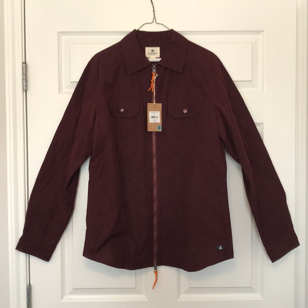 NWT Sperry Mens Large lightweight jacket